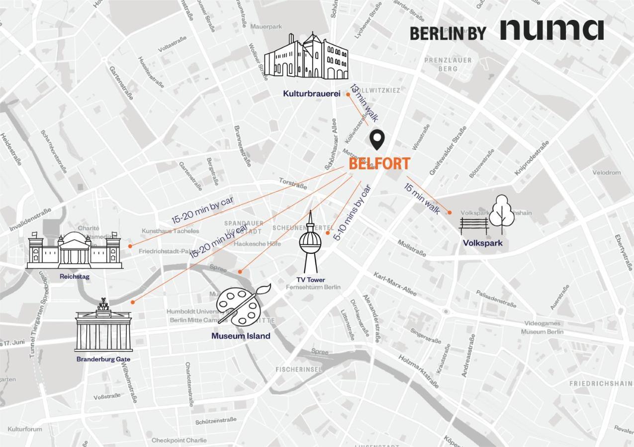 Aparthotel Numa Belfort Berlin